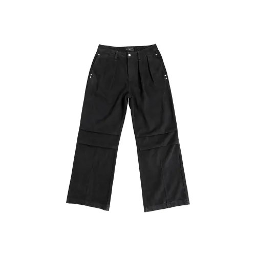 EPOWER PRESENTS Wash Black Vintage Black Unisex Jeans EPOWER PRESENTS Вымытые Черные Винтажные Черные Унисекс Джинсы