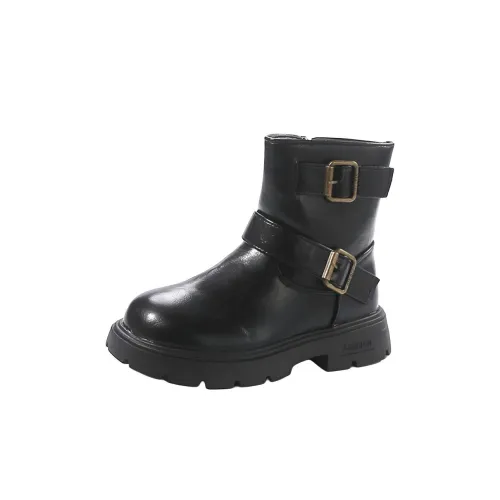 TIANCAIXIAOXIONG Детские кожаные сапоги Kids