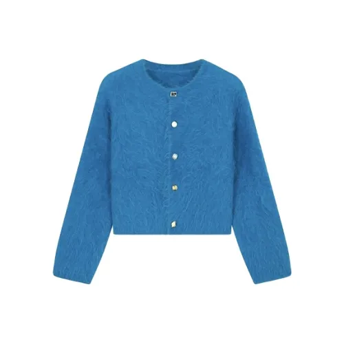 ONENINE34PM Синий Женский Трикотаж