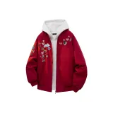 Бургунди [MY1099 Хлопковый пуховик]