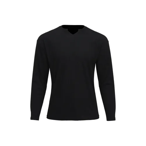 LARA STAR Маленький V-образный вырез длина рукава (размер) T-рубашка спортивная одежда унисекс