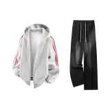 Бело-серый вереск + черный