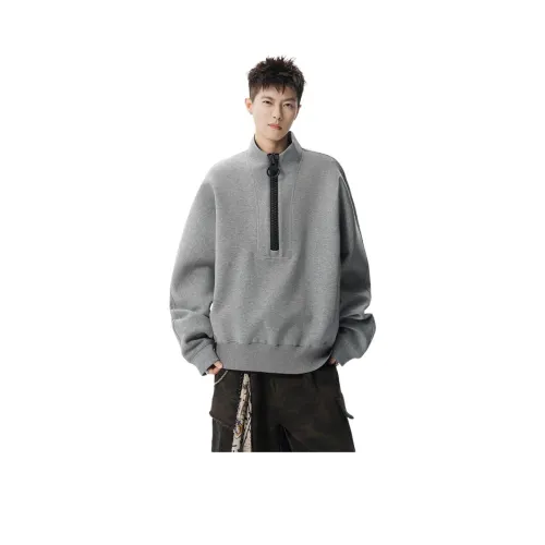 SINKACME Серый Мужской Свитшот