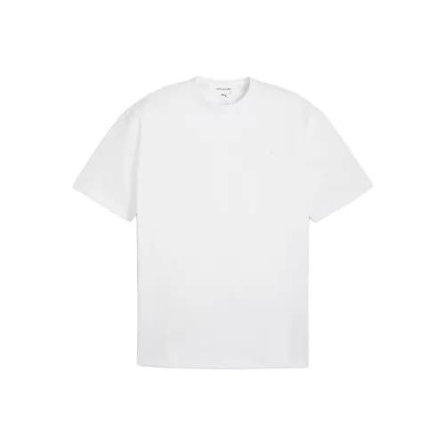PUMA MMQ Белый Мужской T-Рубашки