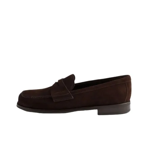 PRADA Лоферы Темно-коричневый Мужской