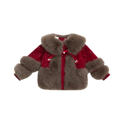 Giyu Красный Школьный возраст Натуральный и искусственный мех