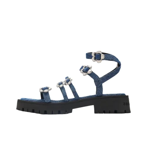 MARC JACOBS Daisies Сандалии в римском стиле 4CM Женские Синий