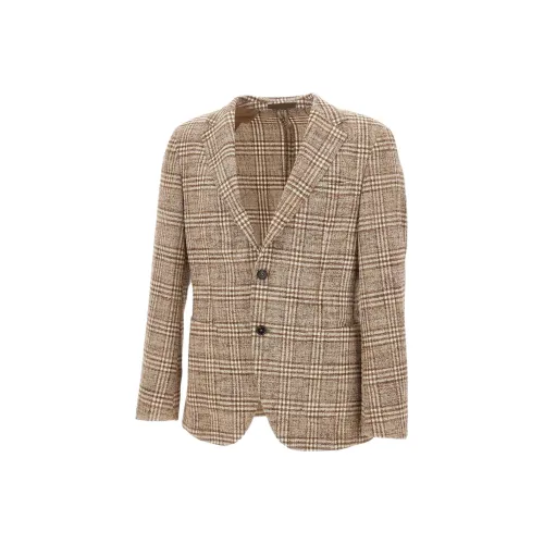 Hugo Boss Fw25 Бизнес-костюм Пальто Мужской