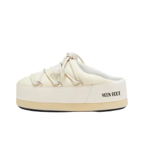 MOON BOOT Домашние тапочки Женские Крем