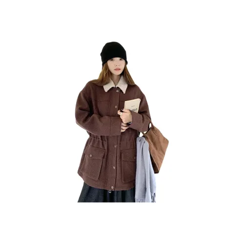 MEXICAN Бархат Feel Пальто Женское