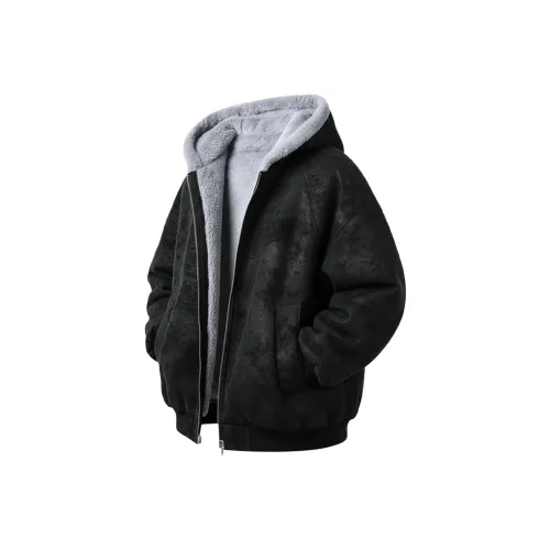 GANGZAI Бархат Feel Пальто Унисекс