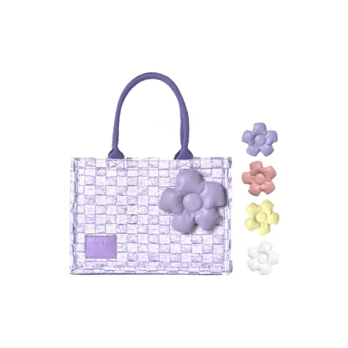 Hahhhsis Полиэстер Классическая Сумка Повседневная Коммутирование Путешествие Сумка Большая Женская Розовая Синяя Фиолетовая