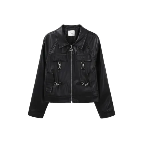 Another Alley кожаная куртка женская