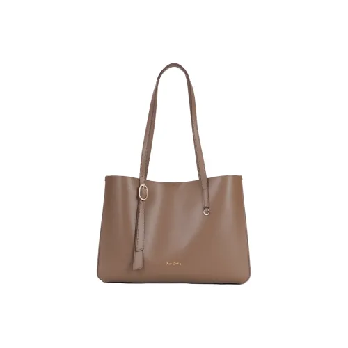 PIERRE CARDIN Сумка через плечо из крупнозернистой текстуры коровьей кожи стандартная женская слоновая серый серый с синим хаки