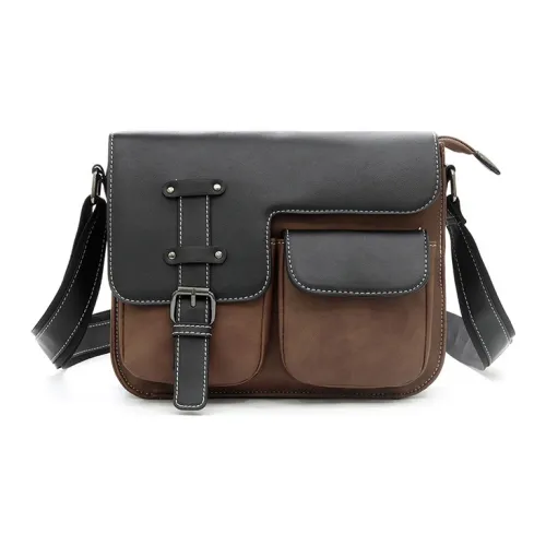 KONADCT ПУ (полиуретан) Сумка через плечо Стандартная Мужская Многоцветная