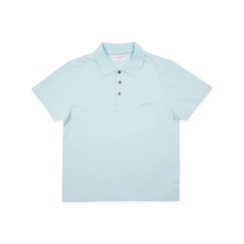 YARDSALE FW25 Pique Синий Поло Унисекс
