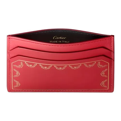 CARTIER Картхолдер Женский Красный