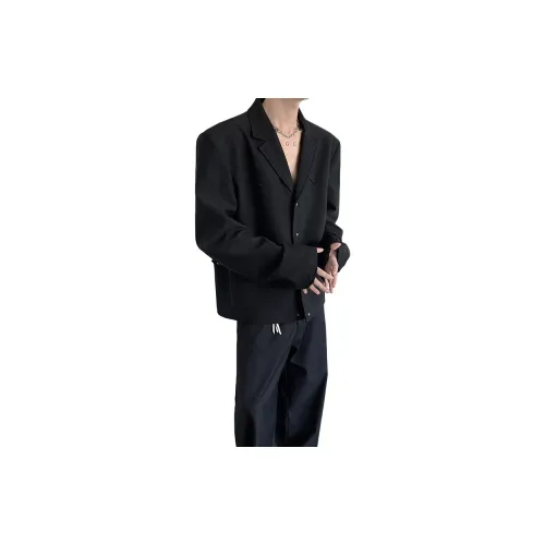 W7H1 Черный Унисекс Куртки