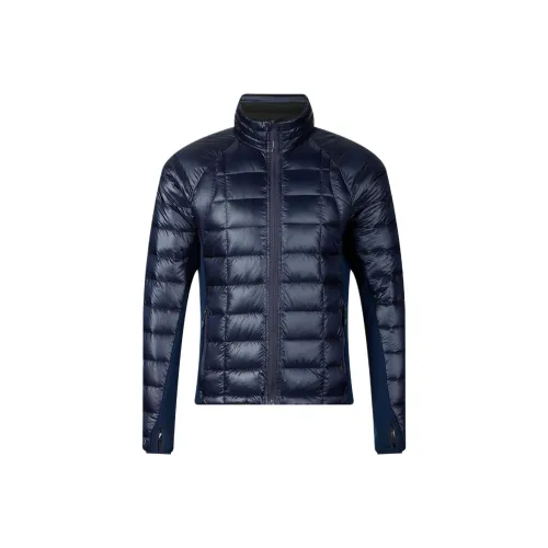 Canada Goose HyBridge Series Пуховик Зимний Мужской Морской Синий