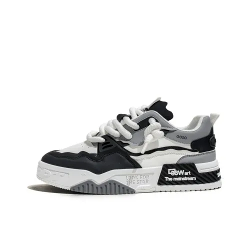 GOSO Покрытие Рекомендуемый рост Увеличение Низкий Топ Скейтборд Кроссовки Мужские