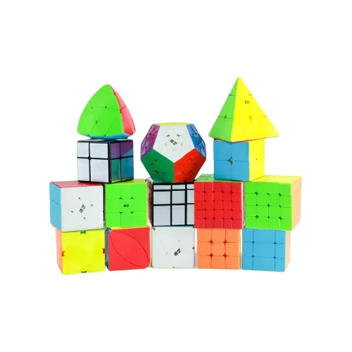 Qiyi 3x3 Кубик Рубика 2x2 Зеркальце Кубик 2x2 Пентагон Кубик Рубика Pyramid Нерегулярная форма Развивающие игрушки