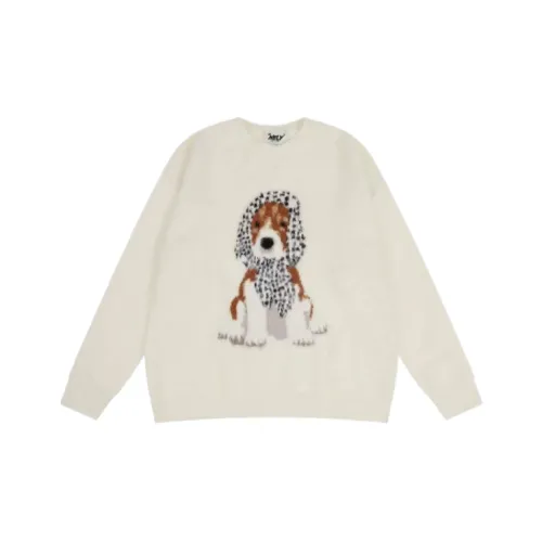 Wang Leshi Белый Женский Трикотаж