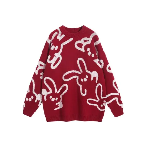 MDEHT Красный Женский Трикотаж