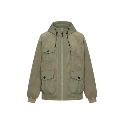 URBAN REVIVO Хлопковый пуховик мужской