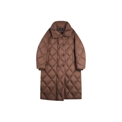 ELLE Кофе Женские Пуховики