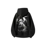 Черный (с флисовой подкладкой и утепленный)