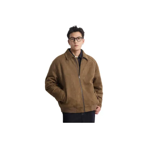 A.B.X Коричневый Мужской Пух