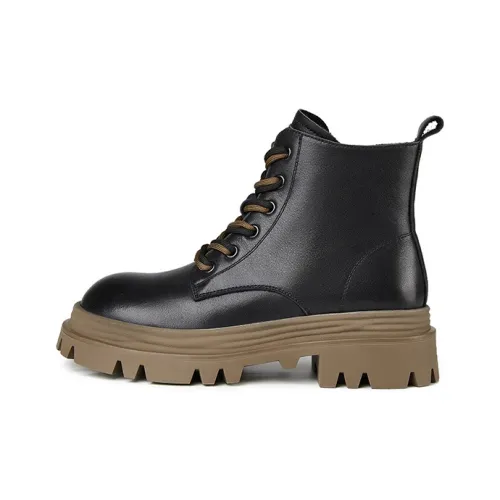 ST SAT 11cm Martin Boot Высокий каблук Женские