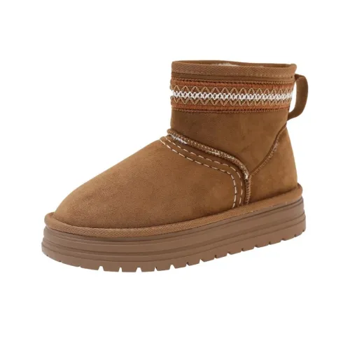 WENPU Термические Короткие Снежные Ботинки Женские