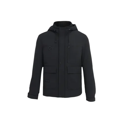 H 75 Черные Мужские Куртки