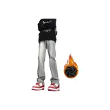 Дымчато-серый (утолщенный с флисовой подкладкой)