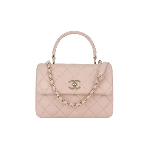 CHANEL Sheepskin Flip-сумка на одно плечо Маленькая Женская Розовая