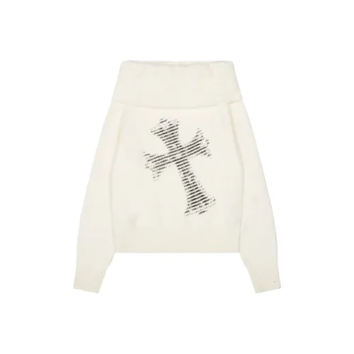 Wang Leshi Белый Женский Трикотаж