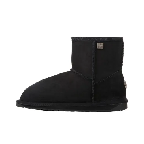 EMU Australia Platinum Stinger Slim Mini Waterproof Short Snow Boots Women's Black EMU Australia Платина Stinger Тонкий Мини Водонепроницаемый Короткий Сноубутсы Женские Черный