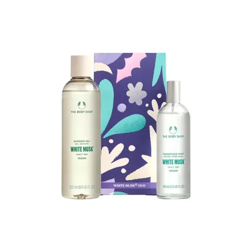 TheBodyShop White Musk Duo Наборы для ухода за телом Ароматический Увлажняющий Эффект 250 мл + 100 мл