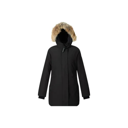 Canada Goose Пуховик Зимний Женский Черный
