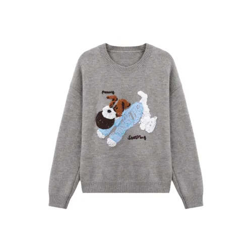 Another Alley Серый Женский Трикотаж