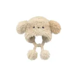 Светлый кофейный послушный щенок