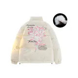 Белый пуховик