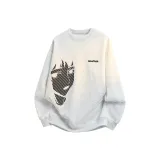 Бело-серый вереск [утолщенный с флисовой подкладкой]