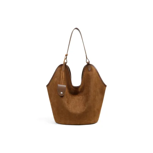 VINEY Сумка через плечо из синтетической кожи стандартная женская коричневая