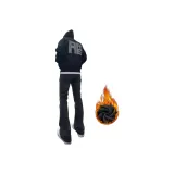 Чёрно-серый (утолщённый с флисовой подкладкой)