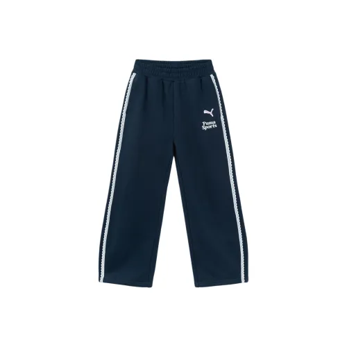 PUMA Брюки Sportstyle Series Темно-синие Детские