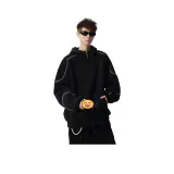 Черный с флисовой подкладкой