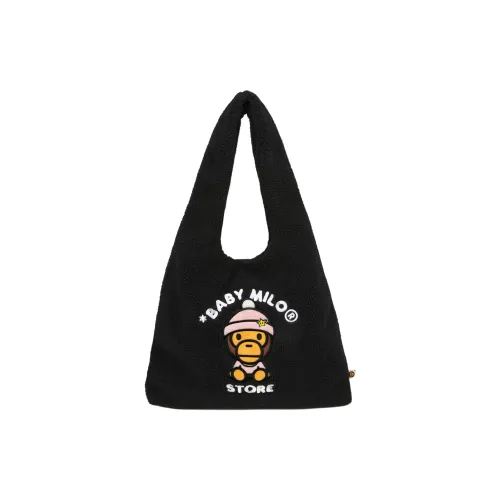 BABY MILO STORE BY A BATHING APE Ткань Сумка Стандартная Женская Черная