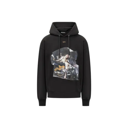 Off Белый Черный Мужские Свитшоты